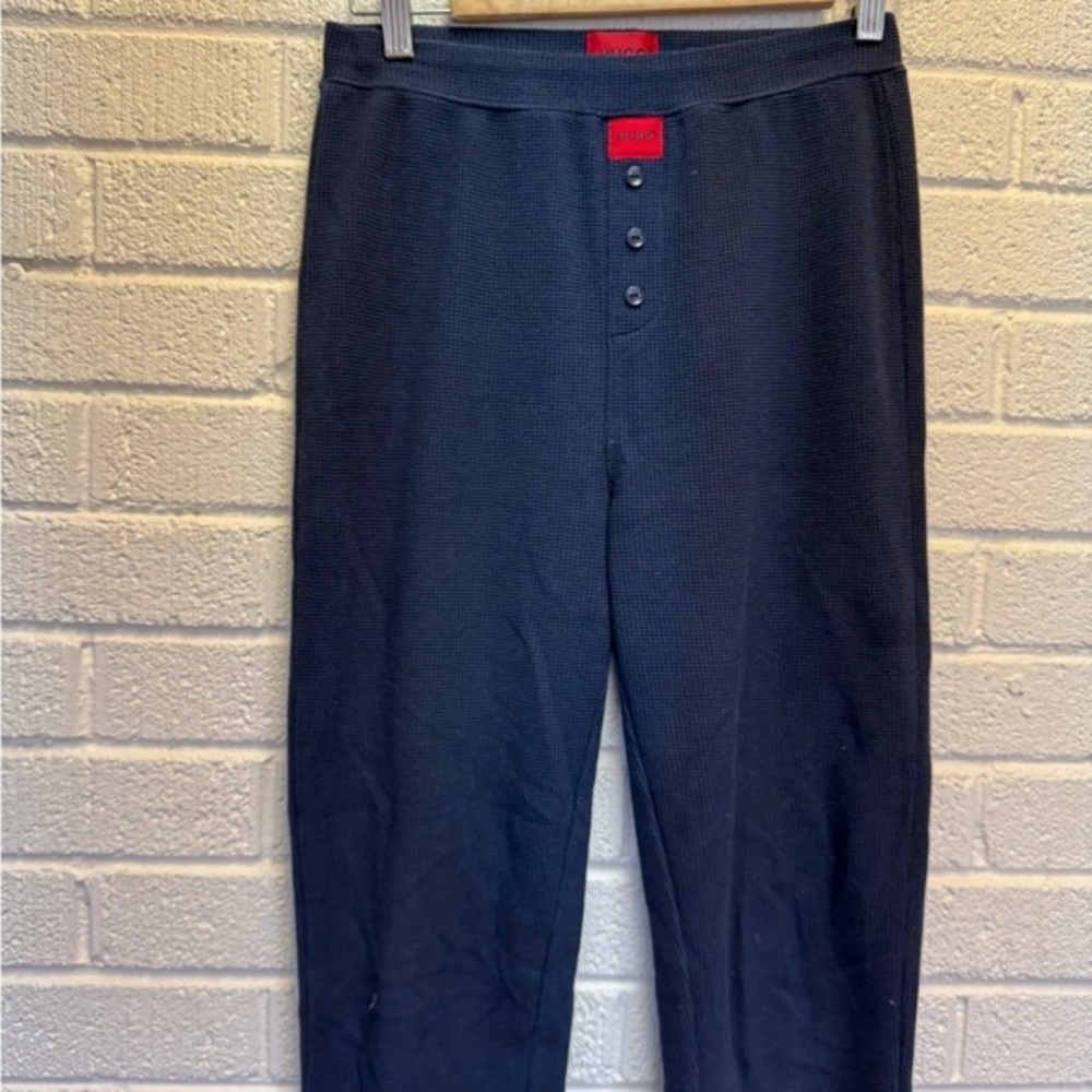 Hugo Boss Black Sweatpants with Relaxed Fit